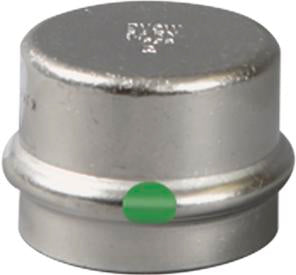 Viega Propress Cap 316 Stainless Steel – 1/2" | Viega ProPress Stainless System (SKU: 80355)