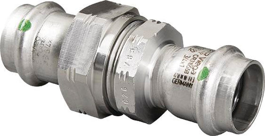 Viega Propress Union 316 Stainless Steel – 2 × 2 | Viega ProPress Stainless System (SKU: 81030)