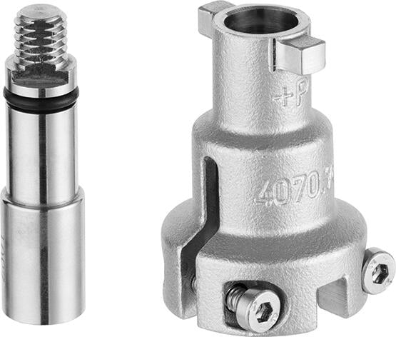 Viega Propress Lockable Stem Extension, 304 Stainless Steel, Valve Size: 11/2, 2 | Viega ProPress Stainless System (SKU: 23525)