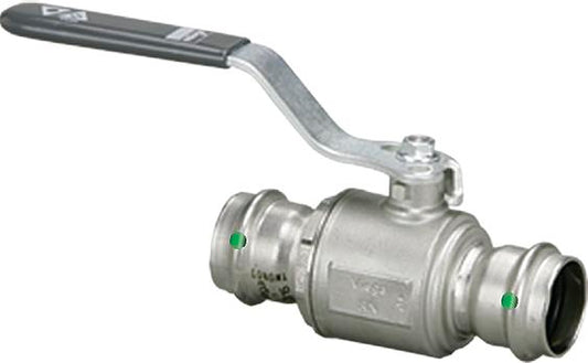 Viega Propress 316 Ball Valve 316 Stainless Steel – 11/4 × 11/4 | Viega ProPress Stainless System (SKU: 81095)
