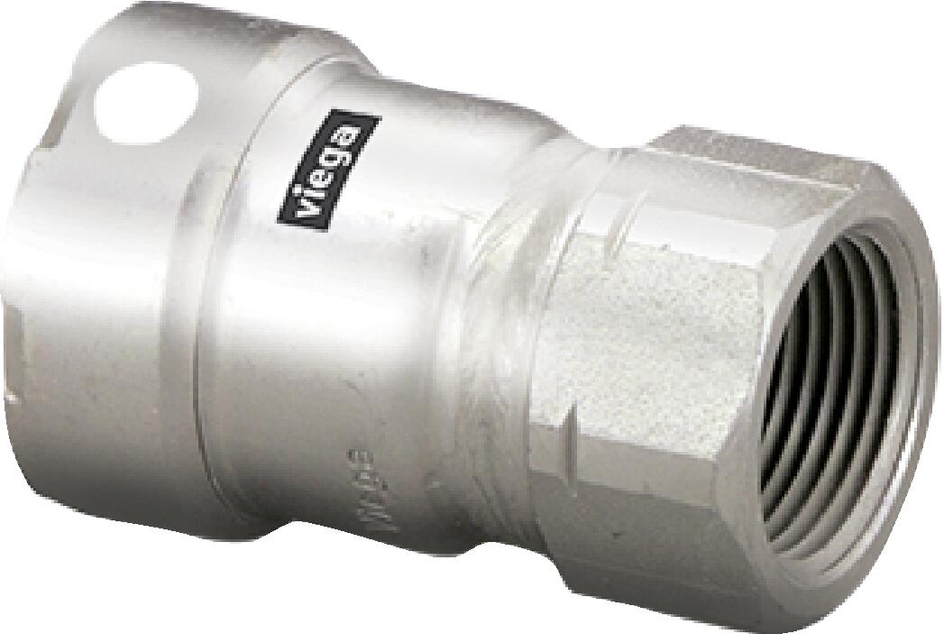 Viega Megapress Adapter 304 Stainless Steel Fpt: 2 – 2 | Viega MegaPress System (SKU: 95280)
