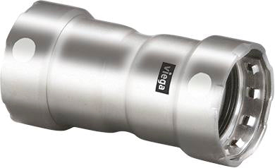 Viega Megapress Coupling 316 Stainless Steel – 11/4 × 11/4 | Viega MegaPress System (SKU: 91115)