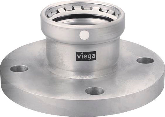 Viega Megapress Flange 304 Stainless Steel Bolt Pattern: 4 Bolt Pattern Diameter: 6 – 3 | Viega MegaPress System (SKU: 95725)