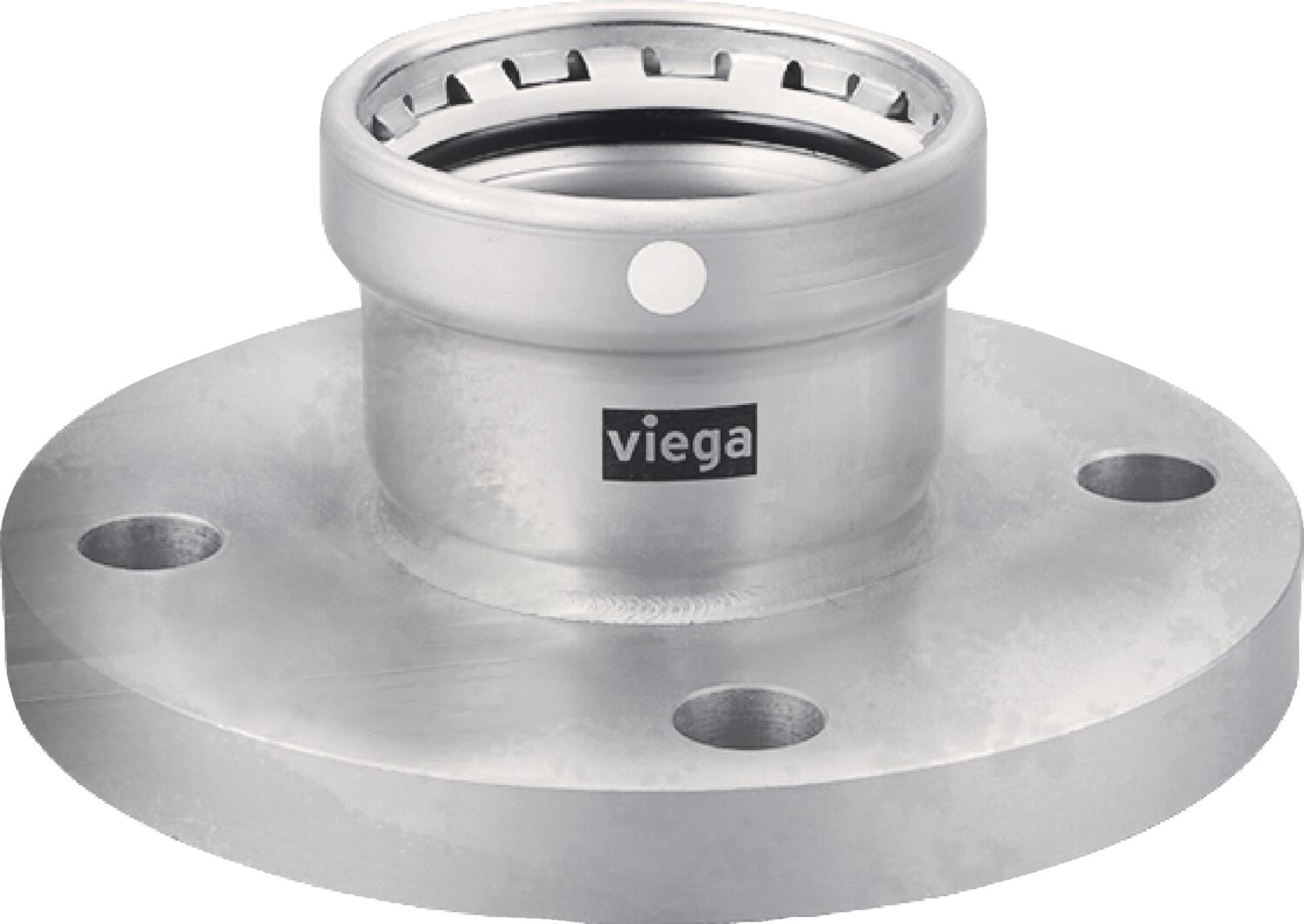 Viega Megapress Flange 304 Stainless Steel Bolt Pattern: 4 Bolt Pattern Diameter: 6 – 3 | Viega MegaPress System (SKU: 95725)