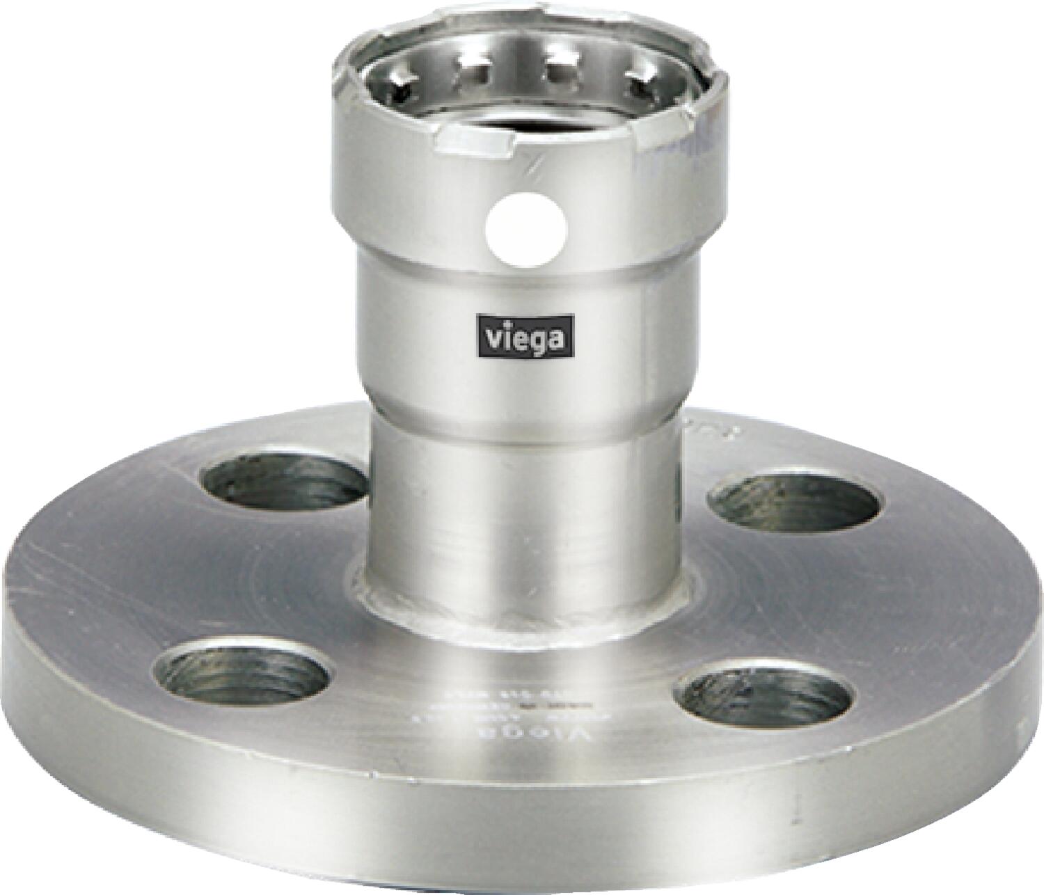 Viega Megapress Flange 304 Stainless Steel Bolt Pattern: 4 Bolt Pattern Diameter: 43/4 – 2 | Viega MegaPress System (SKU: 95460)