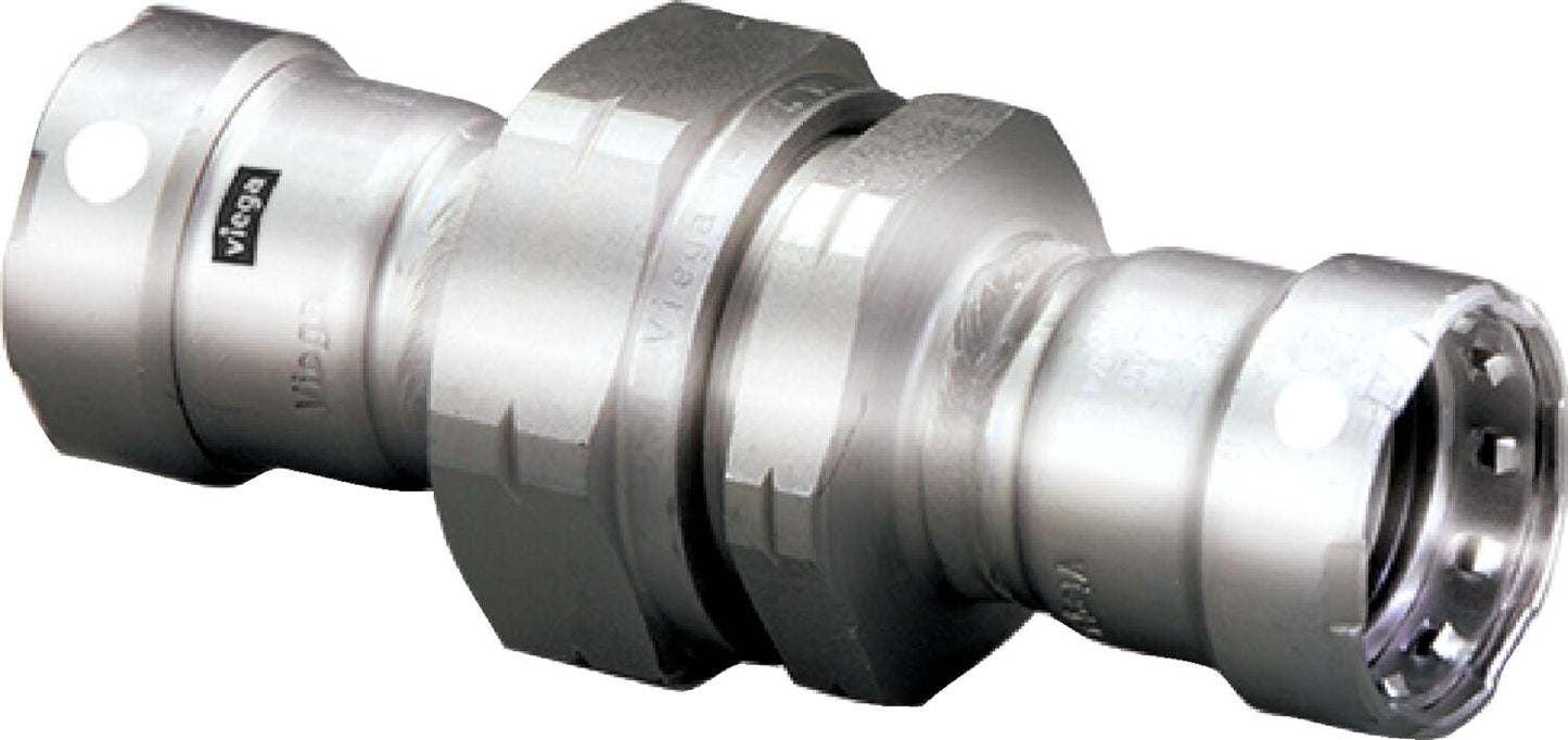 Viega Megapress Union 304 Stainless Steel – 2 × 2 | Viega MegaPress System (SKU: 95435)