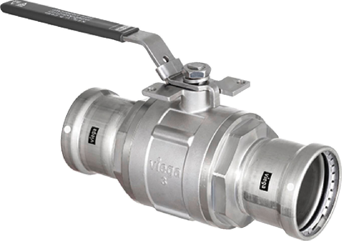 Viega Megapress 304 Fkm Ball Valve 304 Stainless Steel – 4 × 4 | Viega MegaPress System (SKU: 86830)