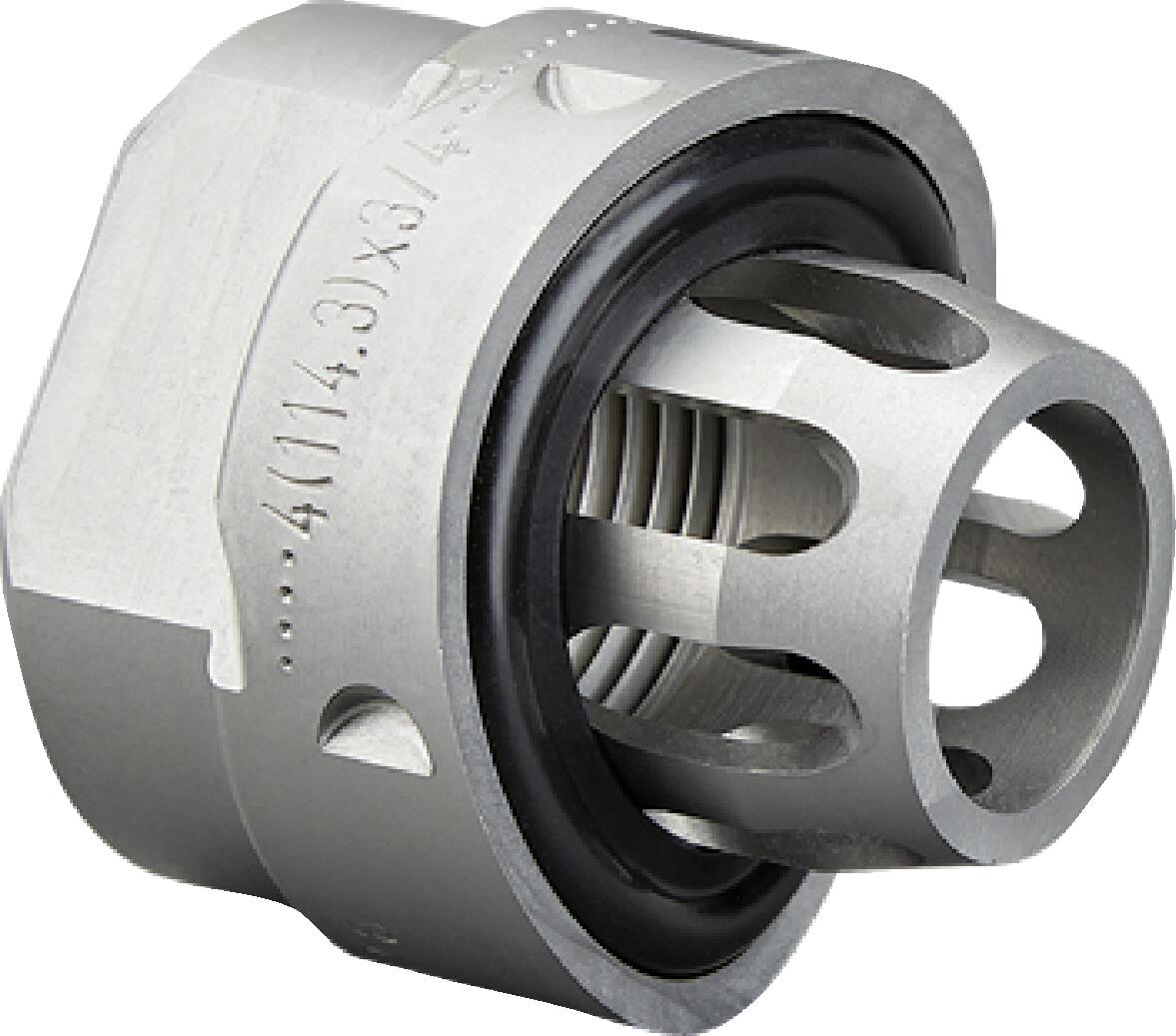 Viega Megapress Press – In Branch Connector, Carbon Steel, Zinc – Nickel Coating, For D: 21/2; Fpt: 3/4" | Viega MegaPress System (SKU: 26840)