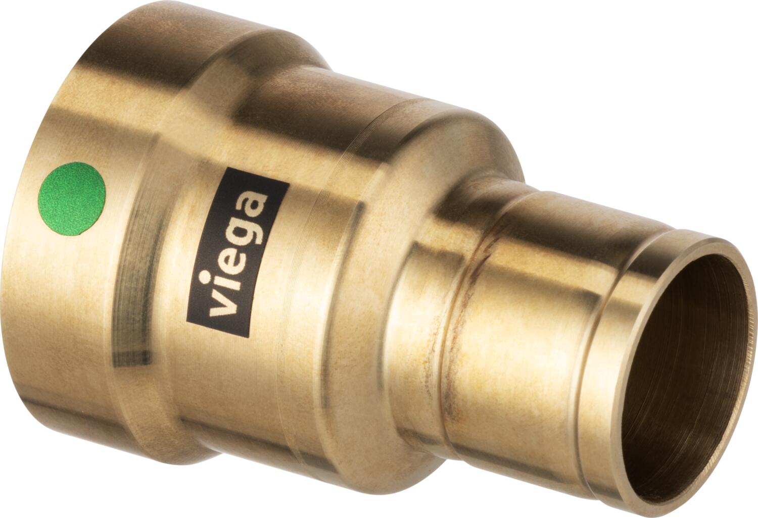 Viega Megapress Transition Coupling Bronze Ftg (cts): 3/4" – 3/4" | Viega MegaPress System (SKU: 76580)