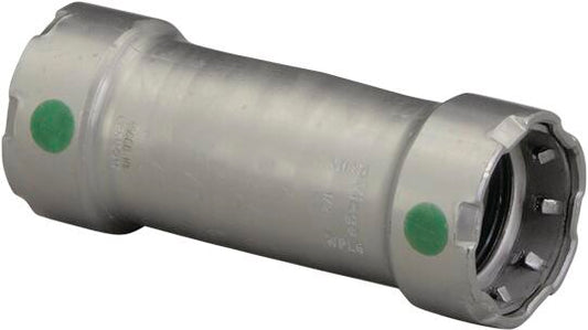 Viega Megapress Extended Coupling Carbon Steel Zinc – Nickel Coating – 1 × 1 | Viega MegaPress System (SKU: 25080)