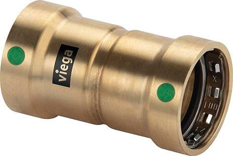 Viega Megapress Transition Coupling Bronze – 2 × 2 | Viega MegaPress System (SKU: 76630)