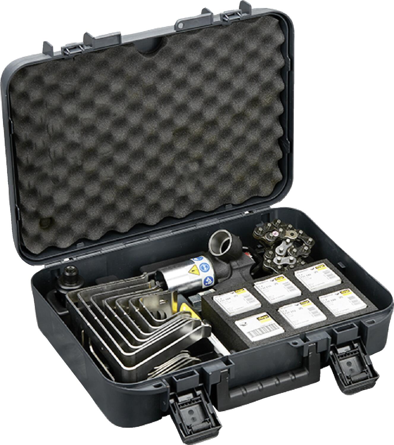 Press – In Branch Connector Tool Kit, Various, For D: 11/2 – 4, 6 | Viega ProPress System (SKU: 26920)