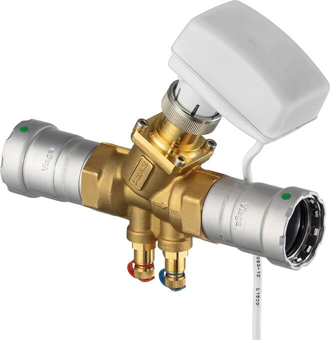 Viega Megapress Balancing Valve Brass Ductile Iron Valve Body: Ductile Iron – 2 × 2 | Viega MegaPress System (SKU: 87415)