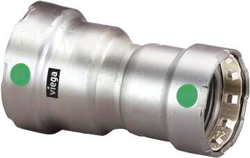 Viega Megapress Reducer 316 Stainless Steel – 11/2 × 1 | Viega MegaPress System (SKU: 90345)