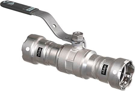 Viega Megapress 316 Ball Valve 316 Stainless Steel – 1/2" | Viega MegaPress System (SKU: 28975)