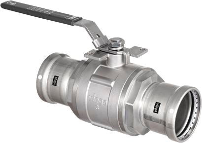 Viega Megapress 316 Ball Valve Stainless Steel 316 – 21/2 × 21/2 | Viega MegaPress System (SKU: 86805)