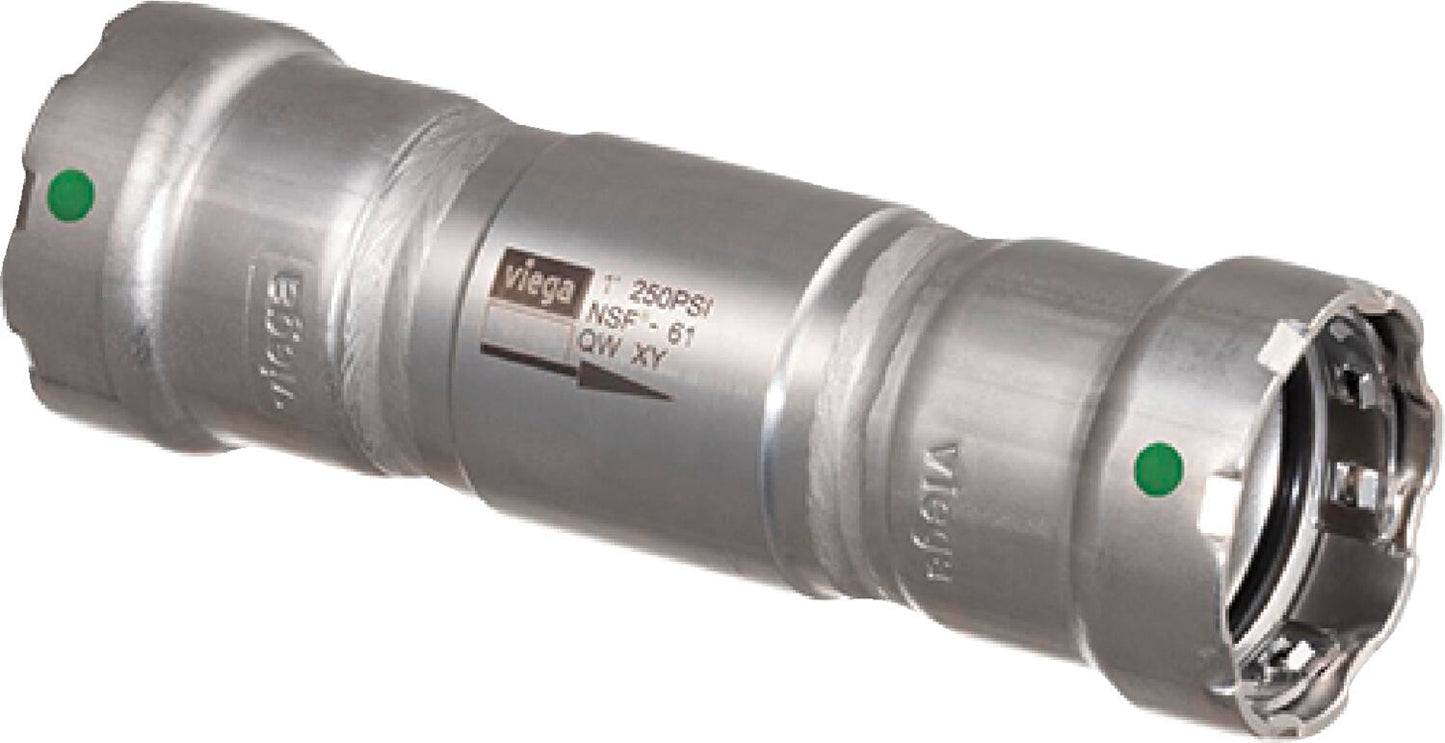 Viega Megapress 316 Check Valve Stainless Steel 316 – 11/2 × 11/2 | Viega MegaPress System (SKU: 29070)