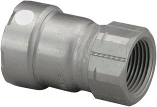 Viega Megapress Adapter Carbon Steel Zinc – Nickel Coating Fpt: 3/4" – 11/2 | Viega MegaPress System (SKU: 84785)