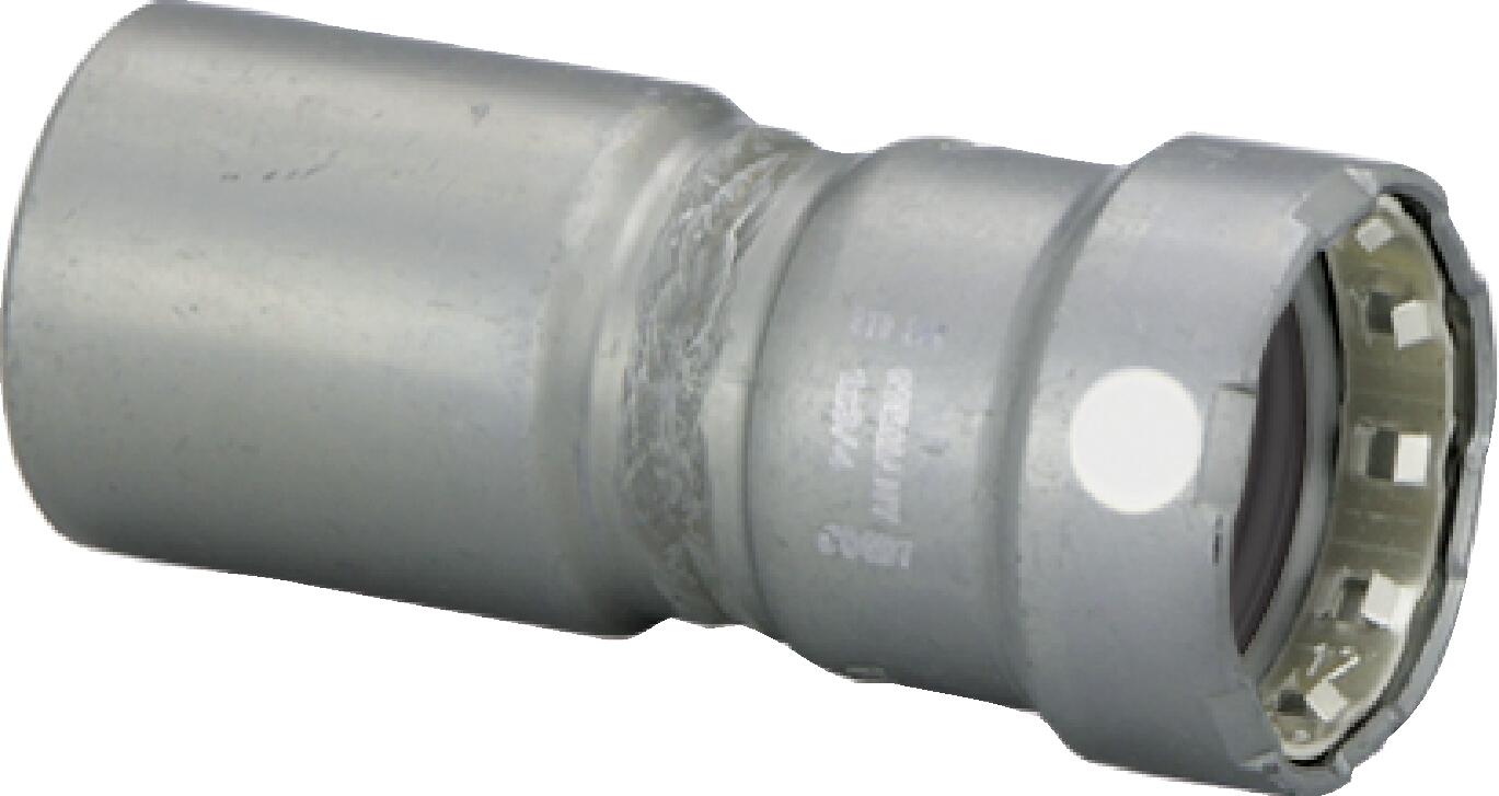 Viega Megapress Reducer Carbon Steel Zinc – Nickel Coating Ftg (ips): 3/4" – 1/2" | Viega MegaPress System (SKU: 84160)