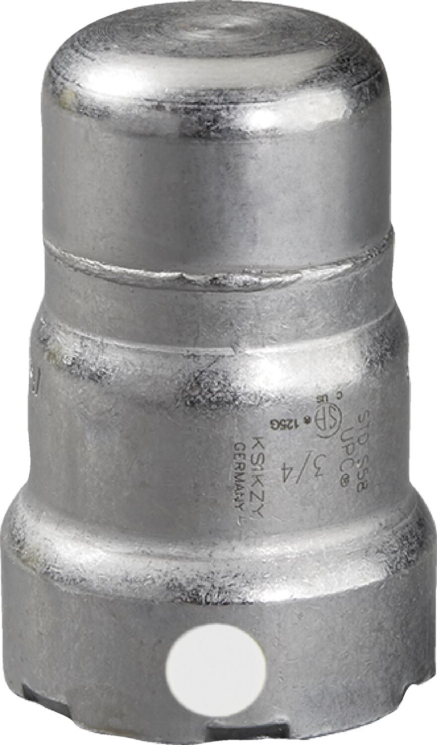 Viega Megapress Cap Carbon Steel Zinc – Nickel Coating – 11/4 | Viega MegaPress System (SKU: 84115)
