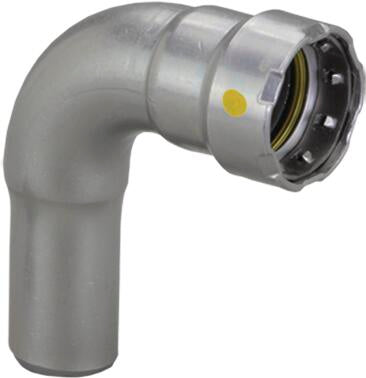 Viega Megapressg 90° Street Elbow Carbon Steel Zinc – Nickel Coating Ftg (ips): 11/2 – 11/2 | Viega MegaPressG System (SKU: 26071)