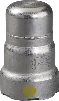 Viega Megapressg Cap Carbon Steel Zinc – Nickel Coating – 1/2" | Viega MegaPressG System (SKU: 25731)