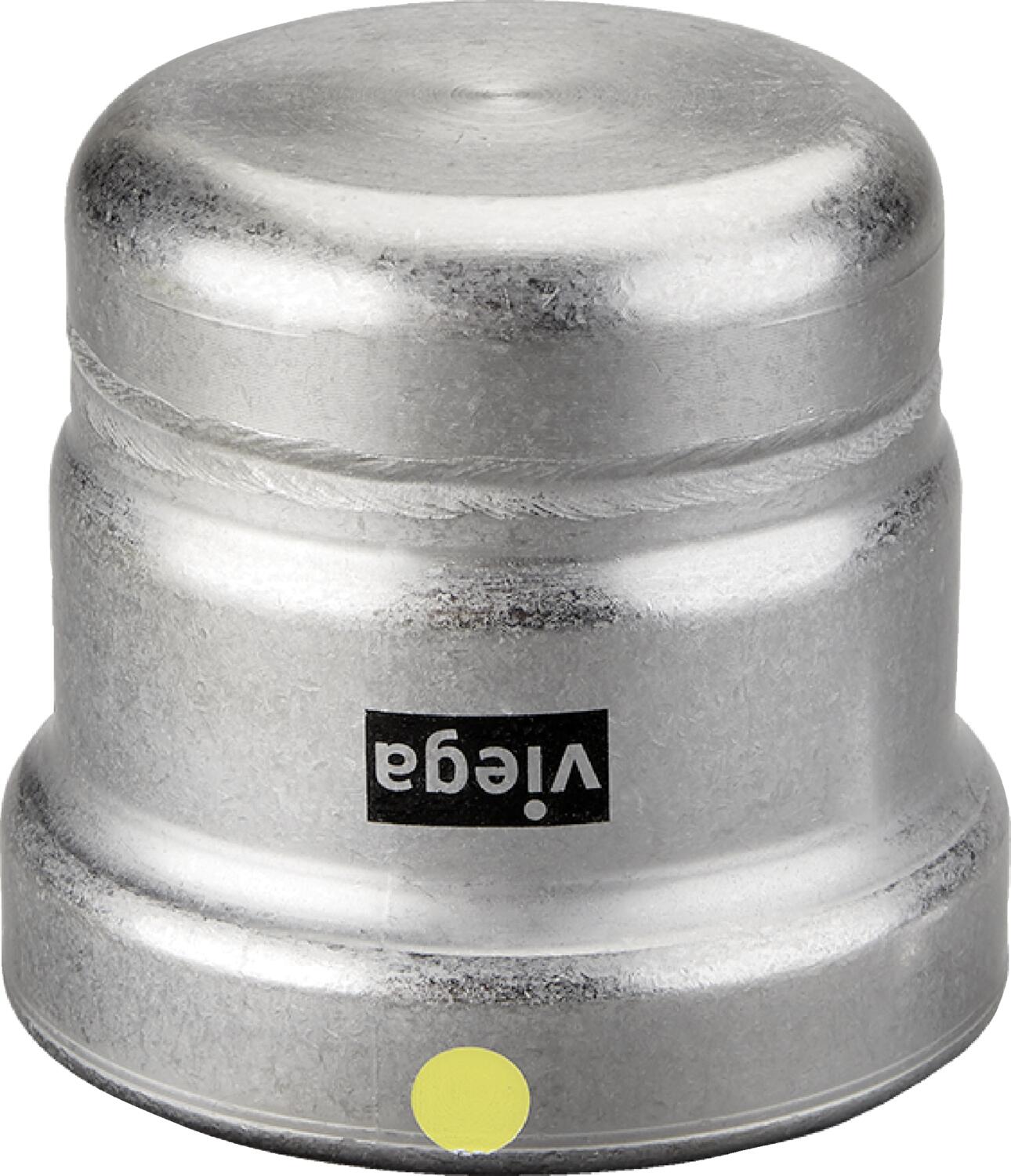 Viega Megapressg Cap Carbon Steel Zinc – Nickel Coating – 21/2 | Viega MegaPressG System (SKU: 28860)
