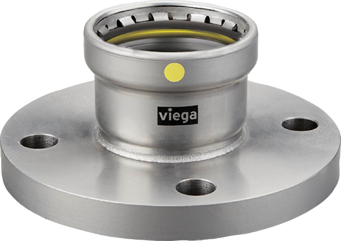 Viega Megapressg Flange Carbon Steel Zinc – Nickel Coating Bolt Pattern: 4 Bolt Pattern Diameter: 6 – 3 | Viega MegaPressG System (SKU: 28880)