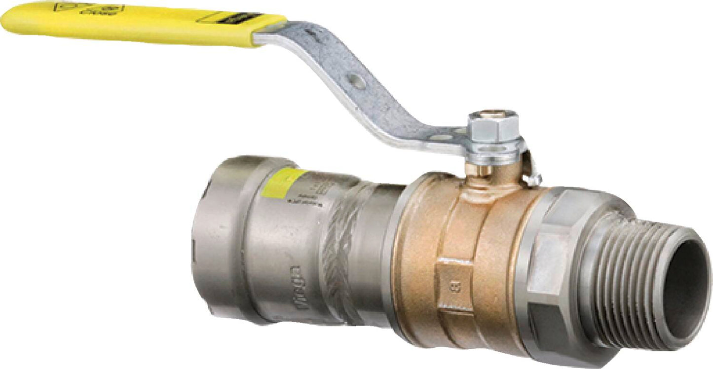 Viega Megapressg Ball Valve Bronze Carbon Steel Mpt: 1 – 1 | Viega MegaPressG System (SKU: 30670)