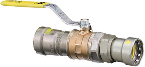 Viega Megapressg Ball Valve Bronze Carbon Steel Ground Joint: 2 – 2 | Viega MegaPressG System (SKU: 30715)