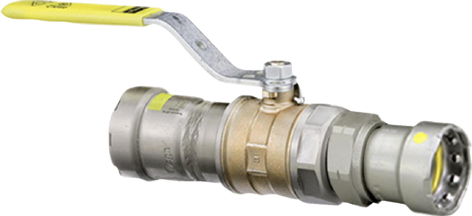 Viega Megapressg Ball Valve Bronze Carbon Steel Ground Joint: 11/2 – 11/2 | Viega MegaPressG System (SKU: 30710)