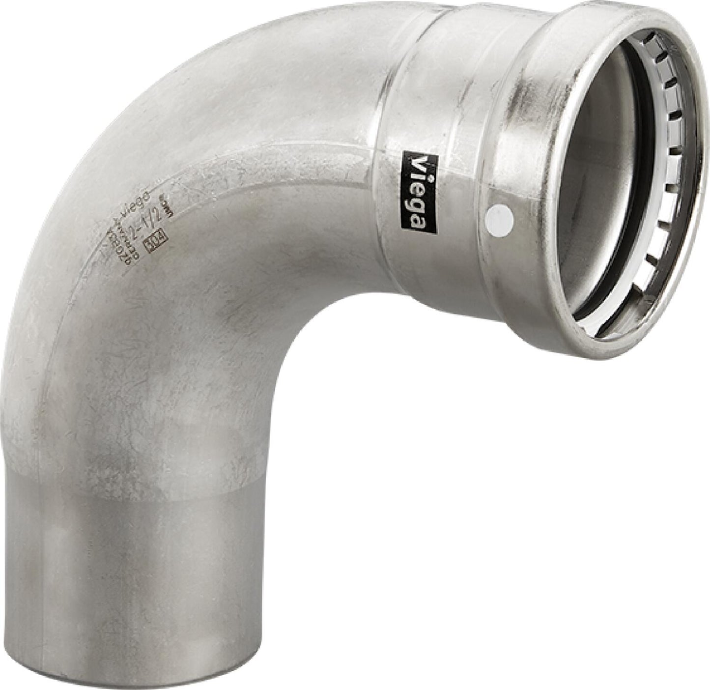 Viega Megapress 90° Street Elbow 316 Stainless Steel Ftg (ips): 3/4" – 3/4" | Viega MegaPress System (SKU: 91730)