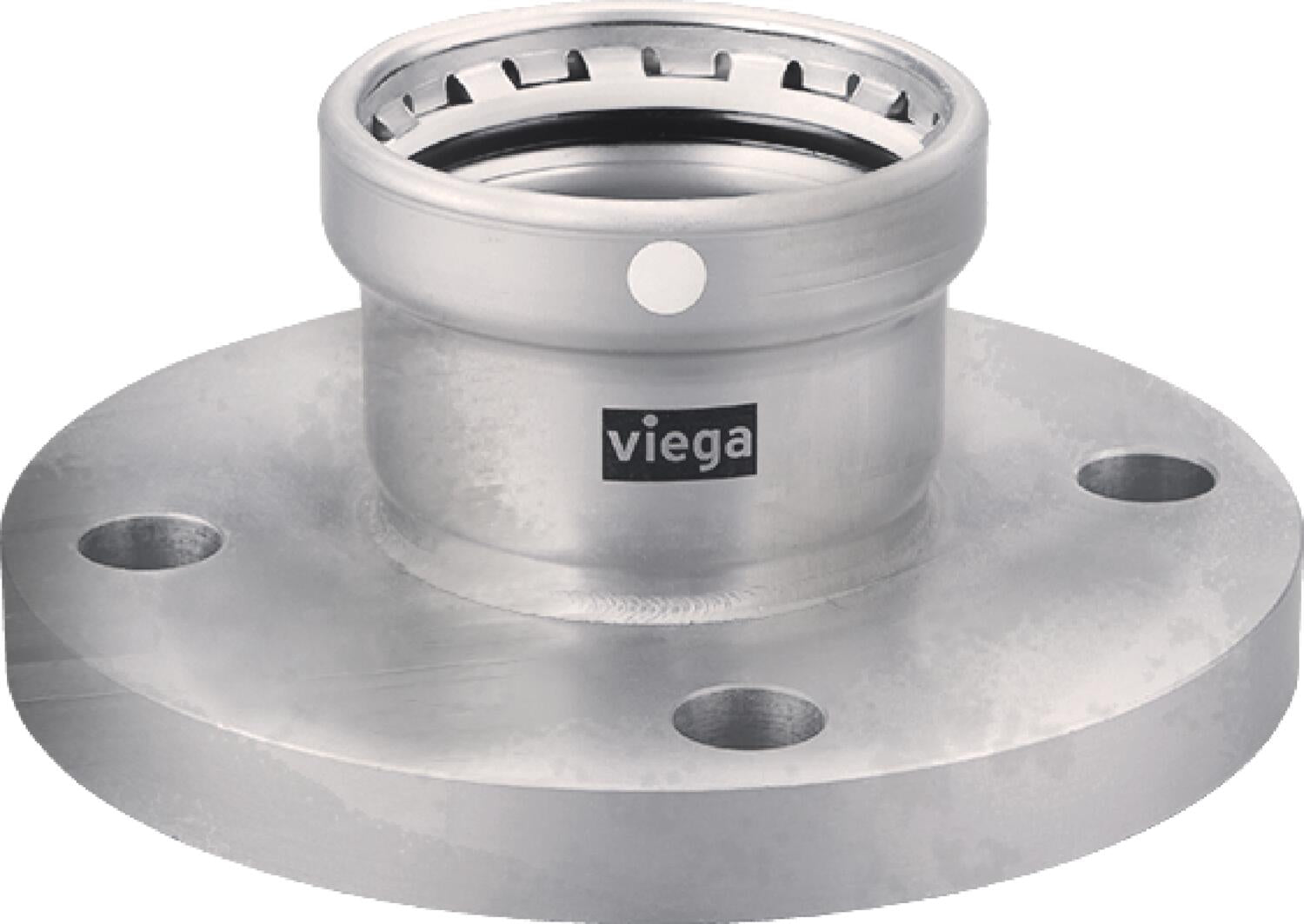 Viega Megapress Flange 316 Stainless Steel Bolt Pattern: 8 Bolt Pattern Diameter: 71/2 – 4 | Viega MegaPress System (SKU: 98535)