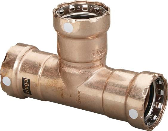 Viega Megapress Tee Cunife 90/10" – 11/2 × 11/2 × 11/2 | Viega SeaPress System (SKU: 88200)