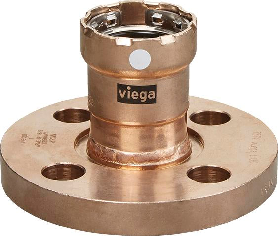 Viega Megapress Flange Cunife 90/10" Bolt Pattern: 4 Bolt Pattern Diameter: 37/8 – 11/4 | Viega SeaPress System (SKU: 88685)