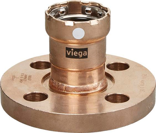 Viega Megapress Flange Cunife 90/10" Bolt Pattern: 4 Bolt Pattern Diameter: 31/8 – 1 | Viega SeaPress System (SKU: 88680)