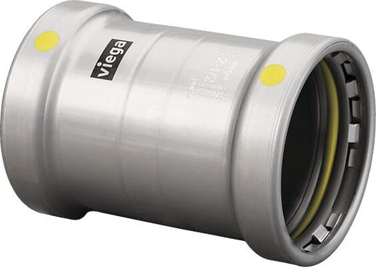 Viega Megapressg Coupling Carbon Steel Zinc – Nickel Coating – 3 × 3 | Viega MegaPressG System (SKU: 28790)