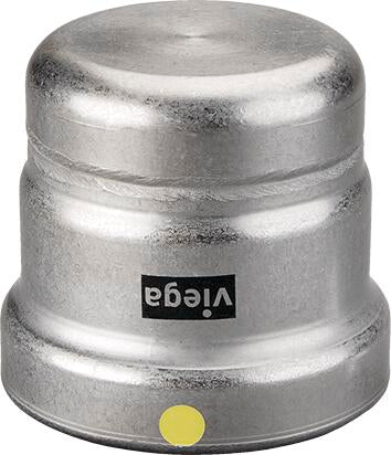 Viega Megapressg Cap Carbon Steel Zinc – Nickel Coating – 4 | Viega MegaPressG System (SKU: 28870)
