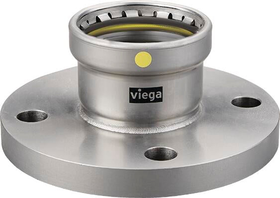Viega Megapressg Flange Carbon Steel Zinc – Nickel Coating Bolt Pattern: 8 Bolt Pattern Diameter: 71/2 – 4 | Viega MegaPressG System (SKU: 28885)