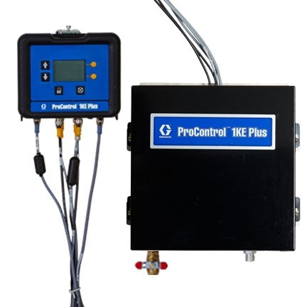 GRACO ProControl 1KE Plus Open Loop Fluid Pressure Control, Advanced Display Control Module, G3000 meter, fluid regulator, I/P (Part No. 25B285)