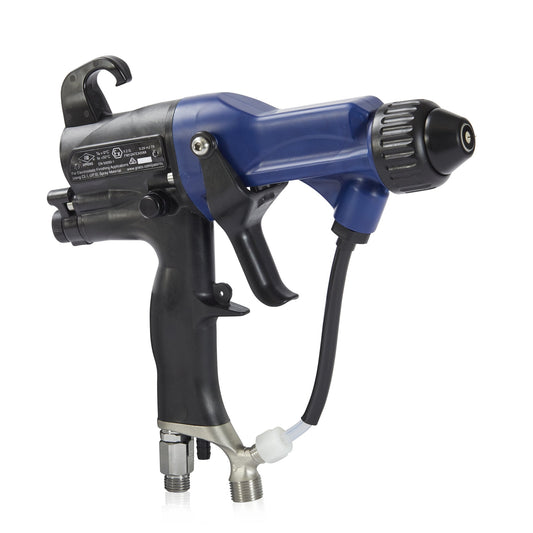 GRACO Pro Xp60 Air Spray Manual Electrostatic Gun, 60 kV, Standard Display, Round Spray Nozzle/Air Cap Medium Pattern (Part No. L60T32)