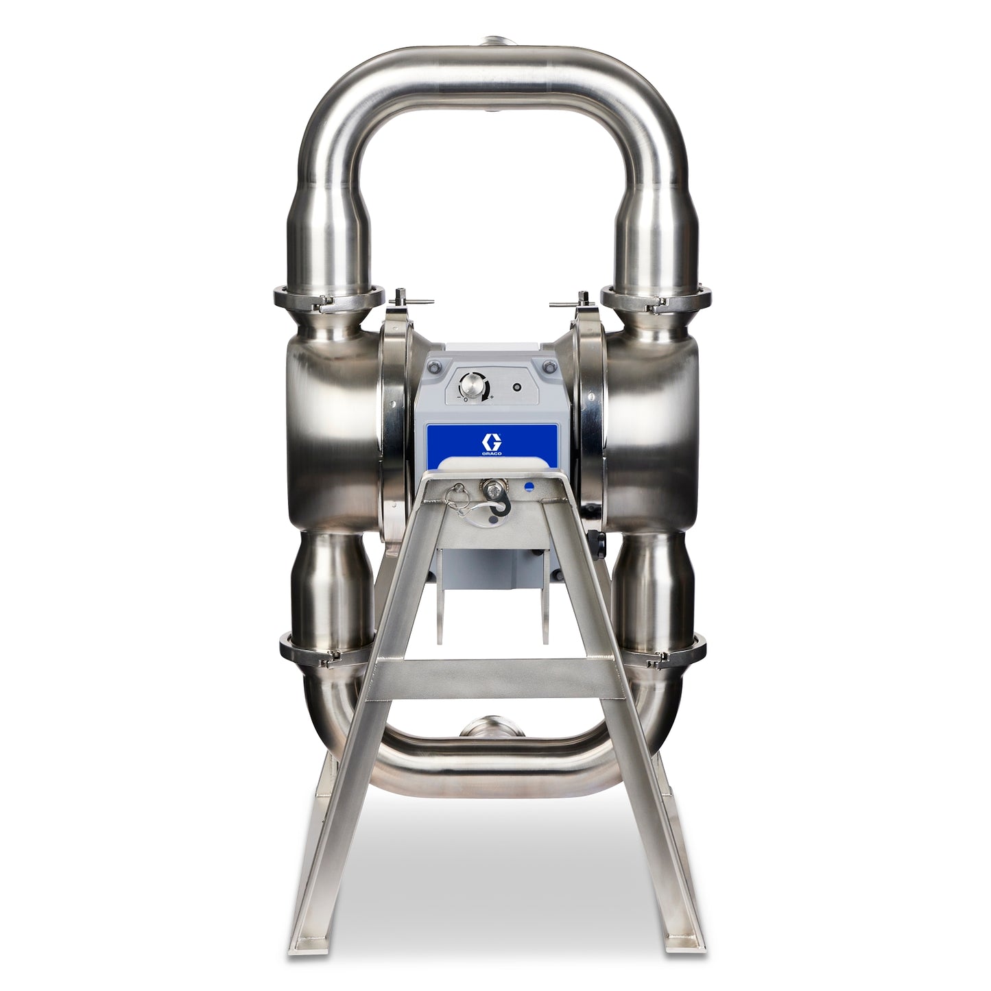 GRACO QUANTM h120, 2" Tri-clamp, HS SST Electric Diaphragm Pump (Part No. HE120-0556)