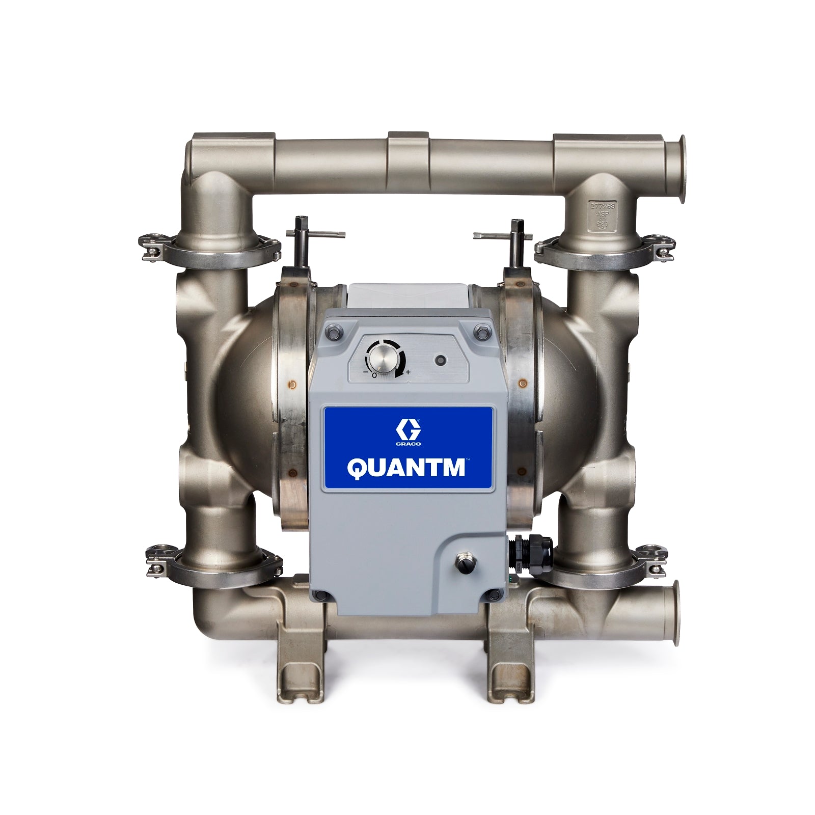 GRACO QUANTM h80, 1.5" FG SST Electric Diaphragm Pump (Part No. HE80-0224)