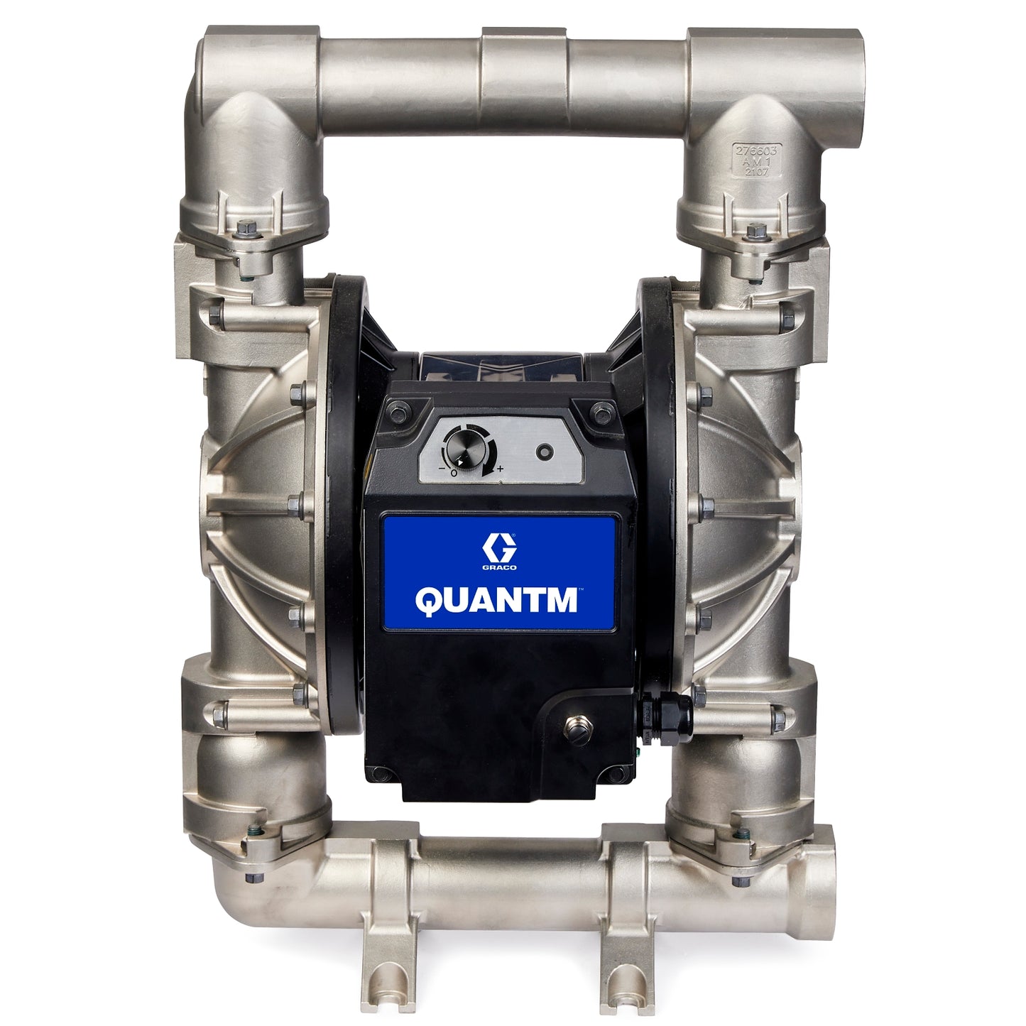 GRACO QUANTM i120, 2" BSPT, Stainless Steel Electric Diaphragm Pump (Part No. TE120-1263)