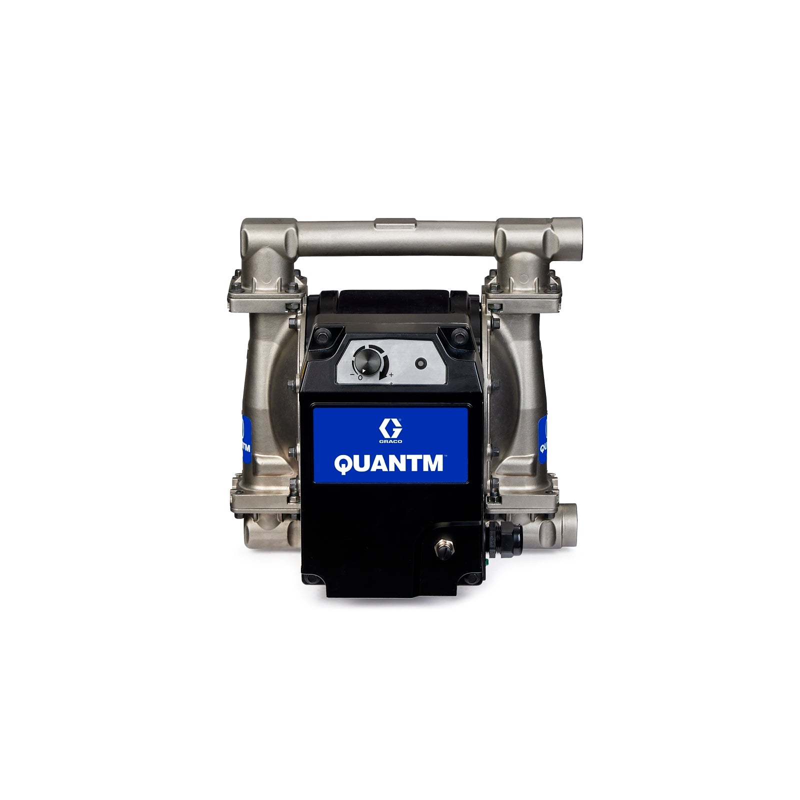 Graco TE30-0342 QUANTM i30, 1"NPT, Stainless Steel Electric Diaphragm Pump, FluxCore Drive, 120 VAC 1_, AL Center, SS Seat, PT Ball, PO Diaphragm Innoflo Solutions