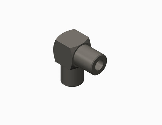 GRACO Elbow Fitting, 1/4NPTM x 1/4NPTM ZP (Part No. RM-856-04)