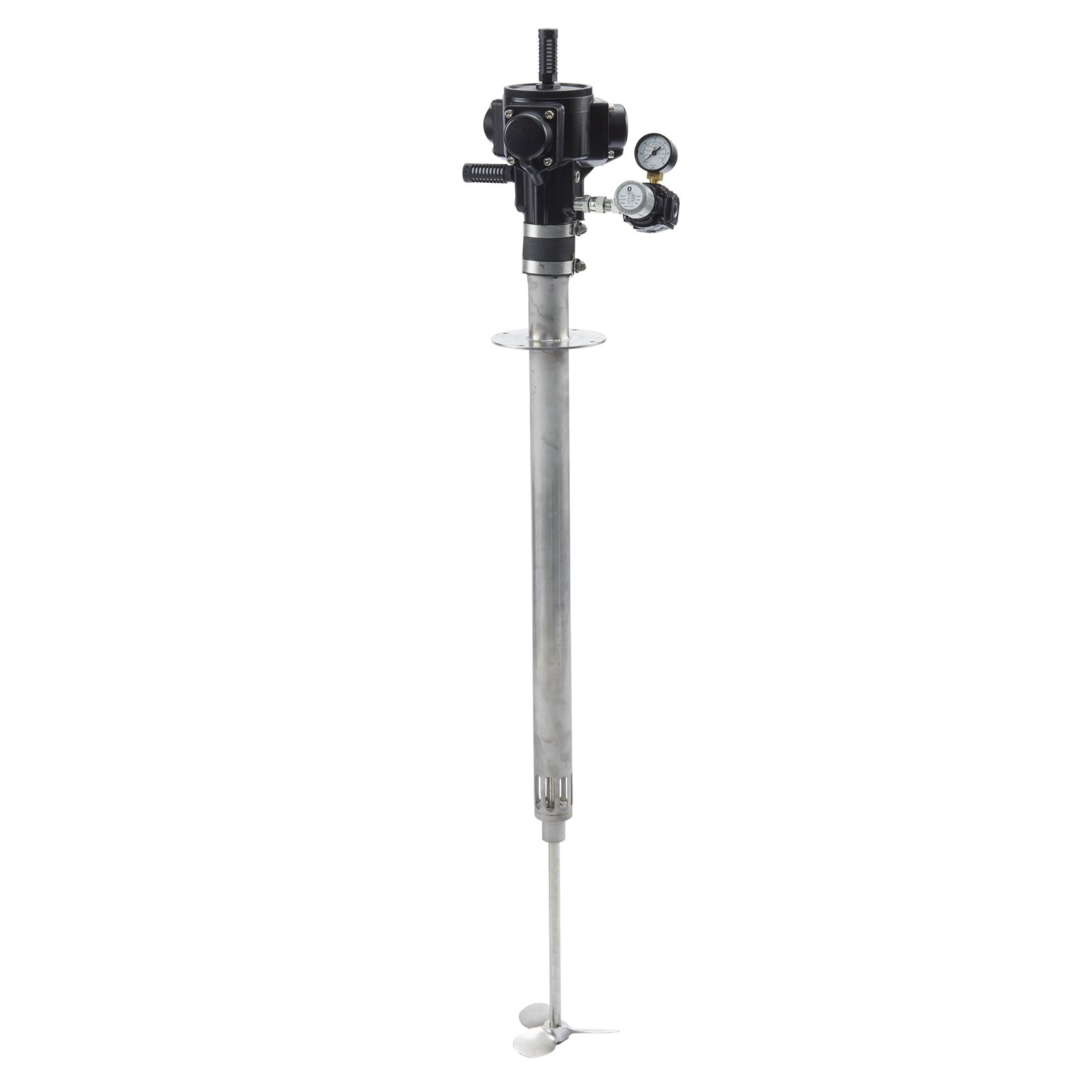 GRACO Stainless Steel Direct Drive Agitator, 30/55 Gallon, 1 Stainless Steel 5.5-inch (14 cm) Propeller (Part No. 25C528)