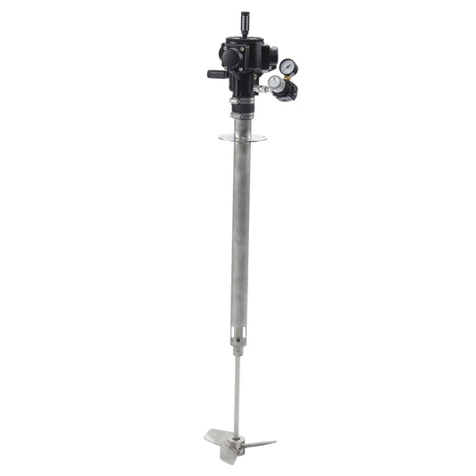 GRACO Stainless Steel Direct Drive Agitator, 30/55 Gallon, 1 Stainless Steel 8-inch (20 cm) Impeller (Part No. 25M481)
