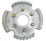 Hannay Eh-660 Ratchet Wheel With Bearing For Hgr Reels | Replacement Part | Includes (6) 1/4" X 1/2" Bolts – Durable And Precision Engineered