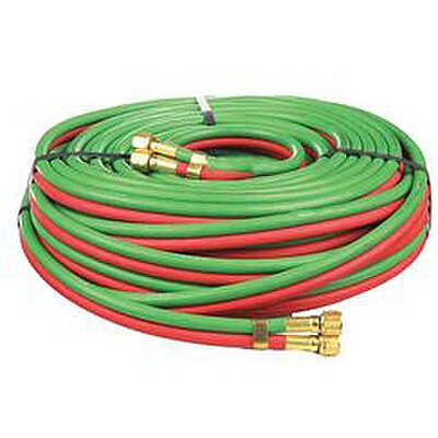 Hannay Part Twin 99 70.1301 | Oxy-Acetylene Hose | 1/4" X 50' Grade R Twin Hose – Durable High-Pressure Welding Hose